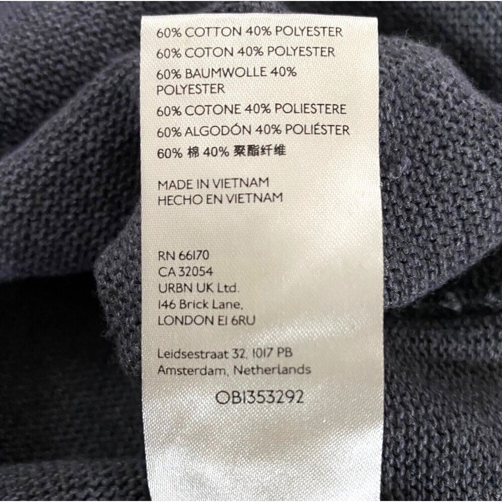 We The Free Like A Boss Tee Womens Size Small Dark Gray Raw Edges Knit NWT - Picture 15 of 16